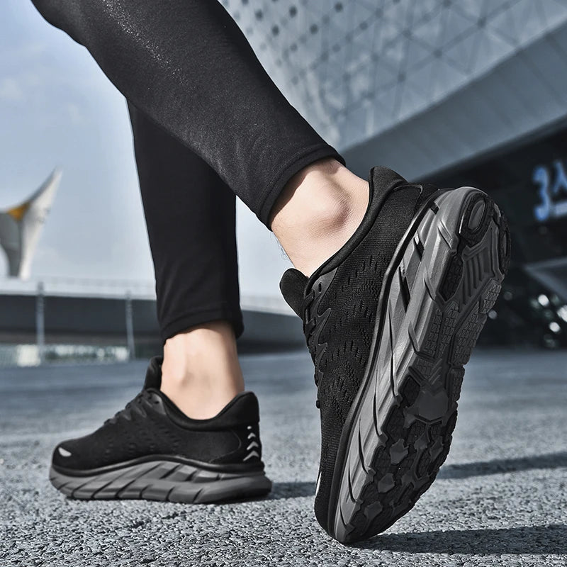 Men's Casual Sneakers Luxury Trainer Shoes Breathable Race Running