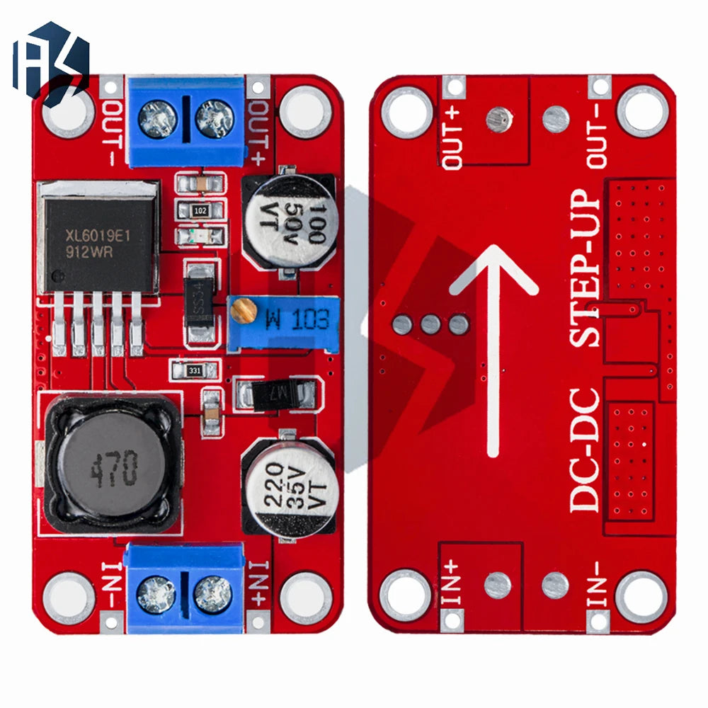 XL6019 Adjustable DC-DC Boost Module Step-up Voltage Converter Zpaxo