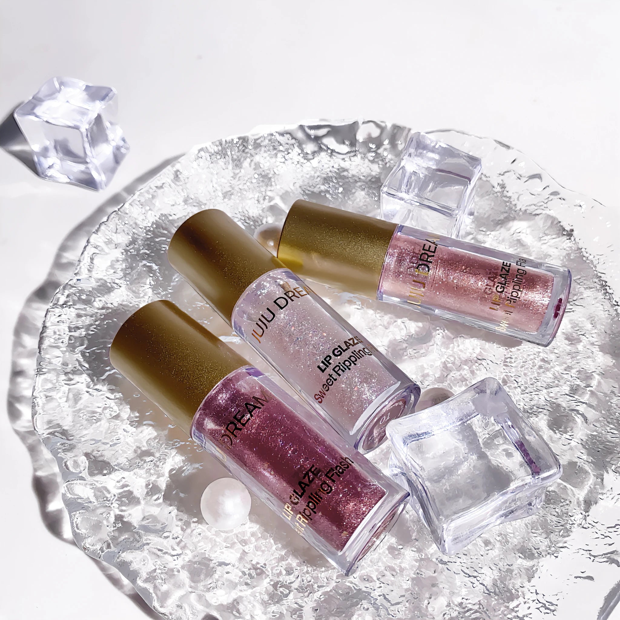 Watery Crystal Clear Jelly Lip Oil Lip Balm Moisturizing And Smoothing Lip Lines Jelly Pout Lip Gloss Glass Lip Fruit Scent Zpaxo