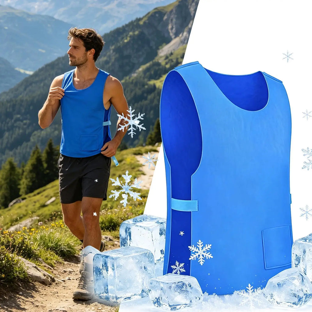 Cooling Vest Instant Long Lasting No Battery Women Men Evaporative