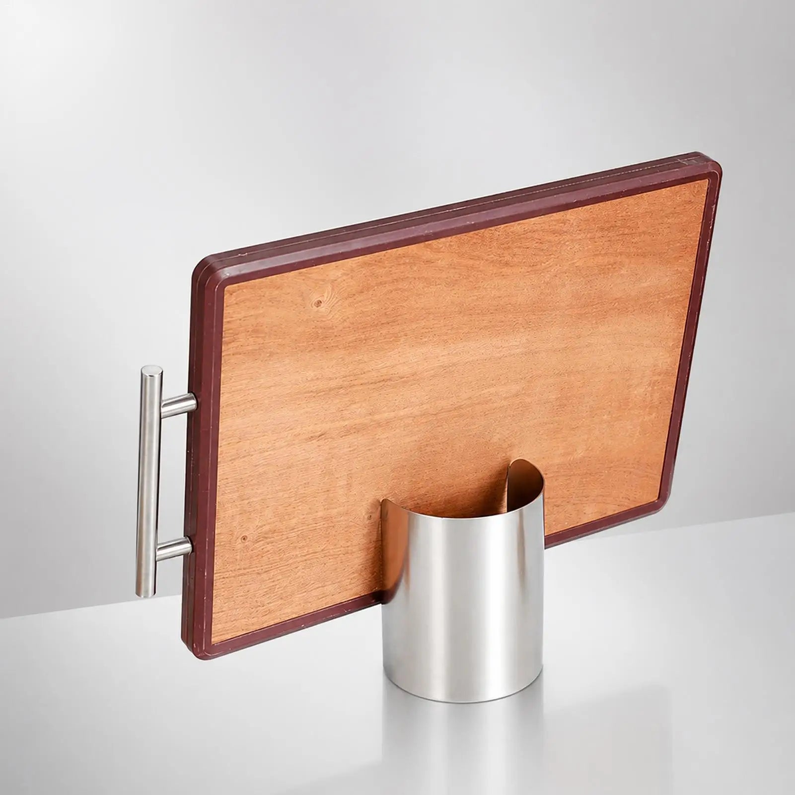 Stainless Steel Spoon Lid Rest Stove Vertical Utensil Organizer