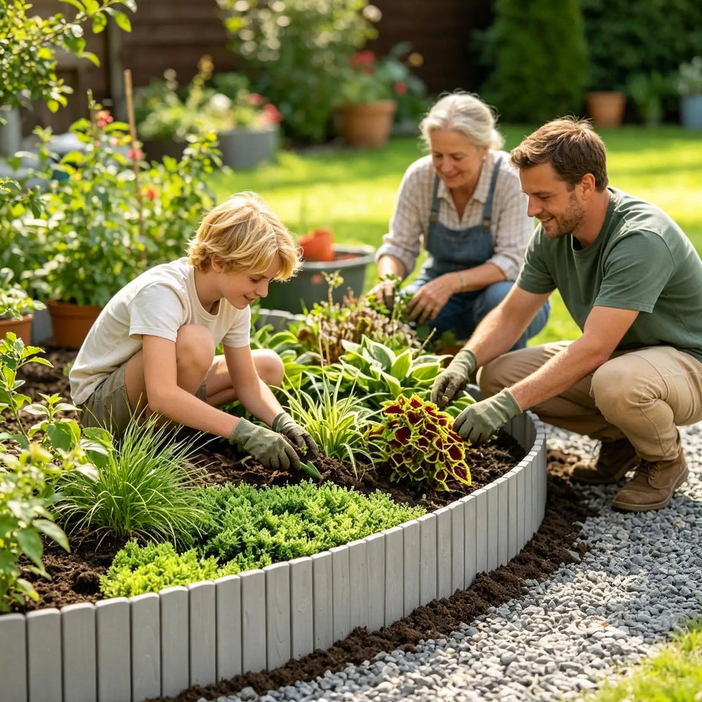 Garden Edging Fence 10 Short Decorative Fencing Landscape Border