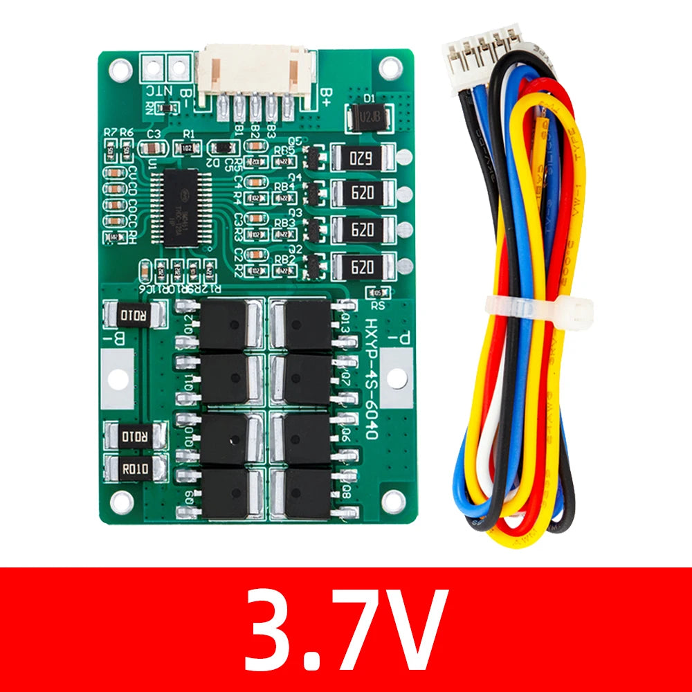 4S 3 2V 7V 18650 20A Lifepo4 Battery Balanced BMS Board Cable Zpaxo 3.7V 5pcs