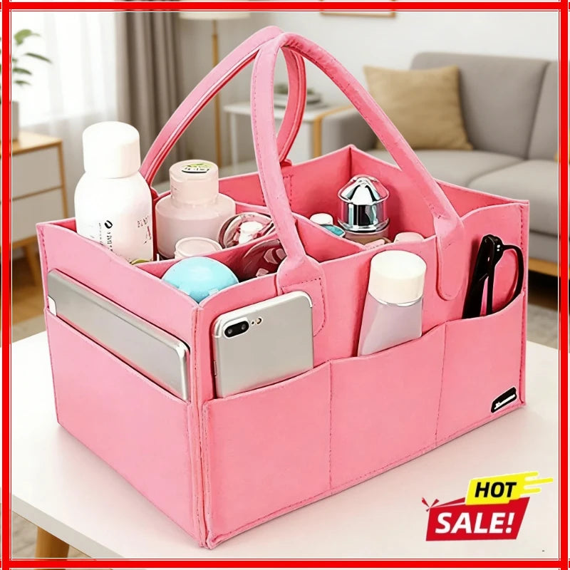 Portable Mummy Bag Bottle Storage Multi-Function Separate Bag Nappy Maternity Handbag Large Capacity Baby Tote Diaper Organizer Zpaxo