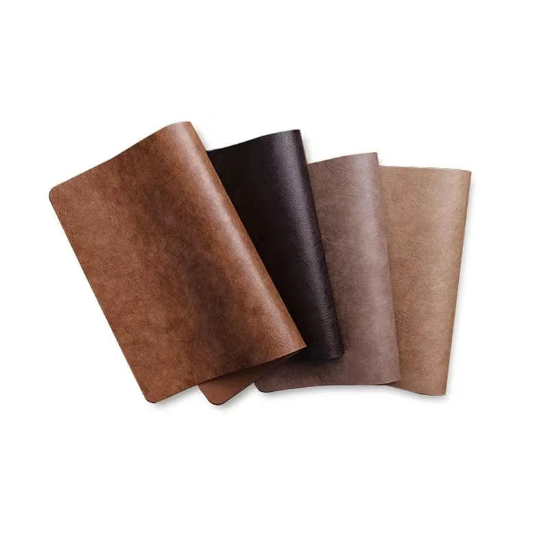 Table Mat 1.8MM PVC Pads Rectangular Table Mats Waterproof Desk Mat Anti Oil and Scald Resistant Table Mat Gastropub Bistro Zpaxo