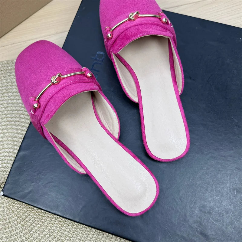 Baotou Slippers Women's Summer Spring Autumn 2025 New Outerdoor Fashion Summer Style Women Shoes Plus Sizes 45 44 Slippers Women Zpaxo