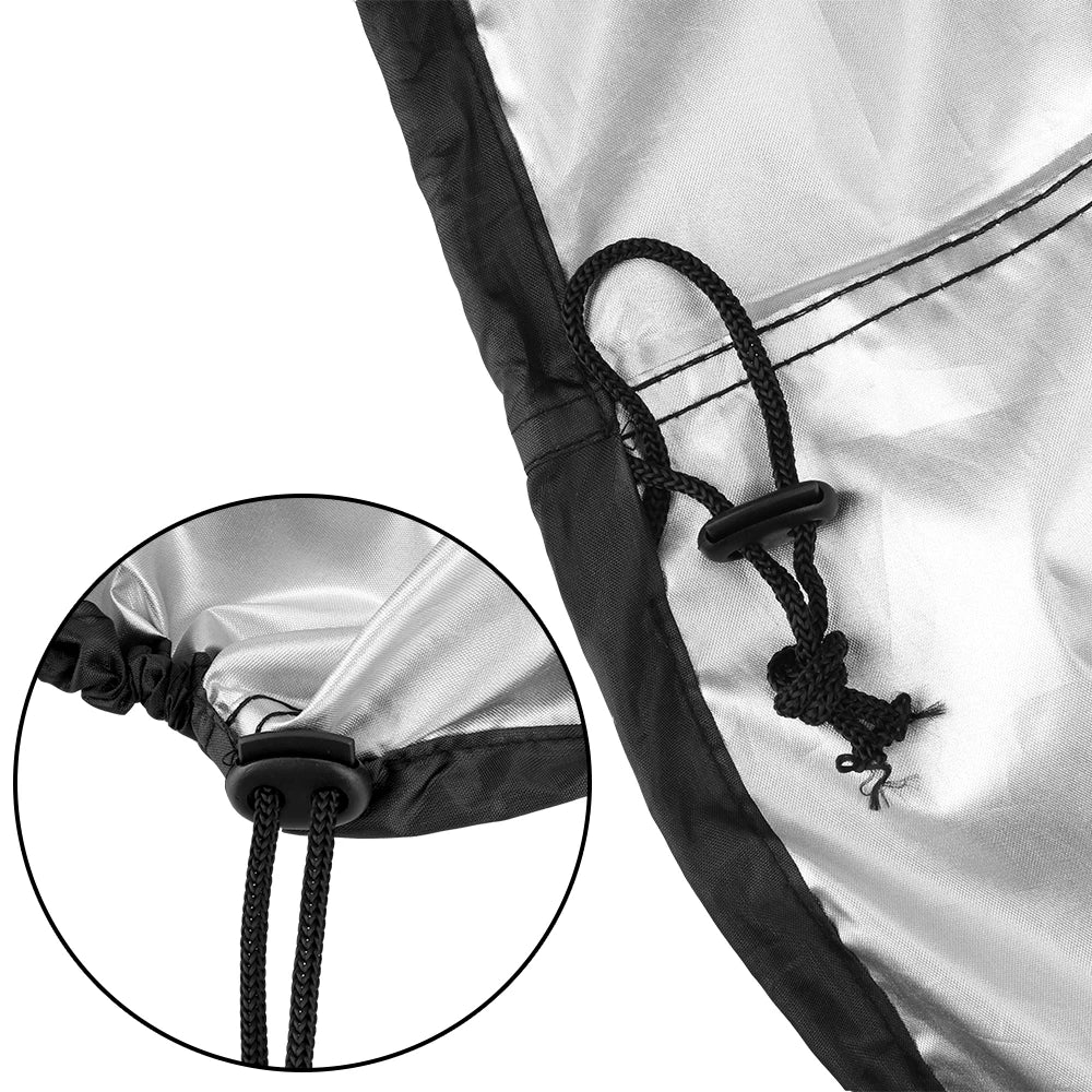 Grill Cover 77x58cm 80x66x100cm Waterproof Round BBQ Camping Outdoor