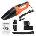 Powerful Handheld Mini Vaccum Cleaners High Suction Wet And Dry dual-use Vacuum Cleaner 12V 120W Car Vacuum Cleaner Zpaxo Orange