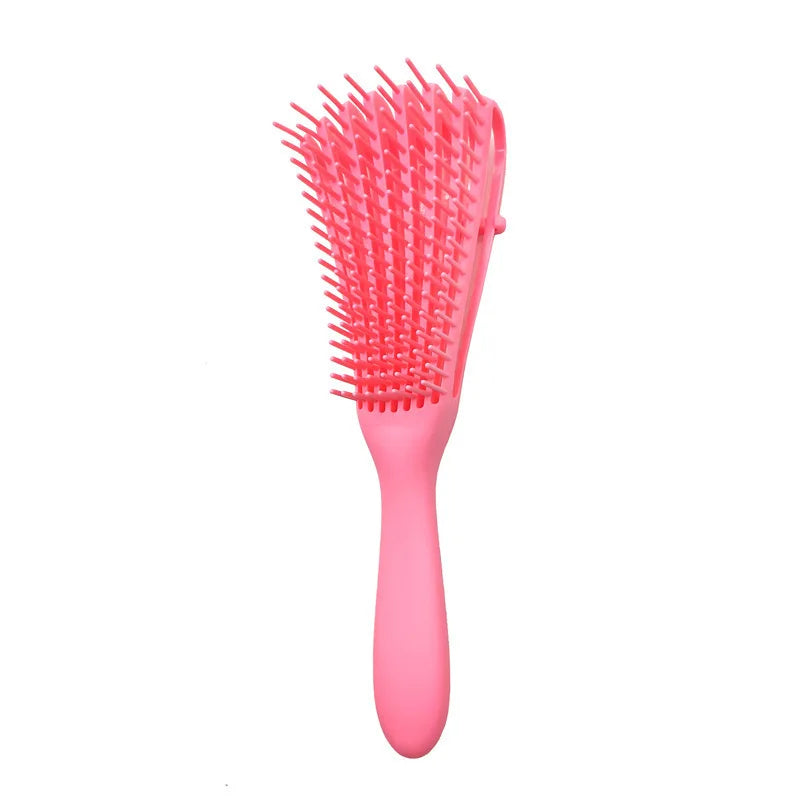 Hair Brush Detangling Brush Scalp Massage Hair Comb Detangling Brush For Curly Detangler Hairbrush Women Men Salon Zpaxo pink