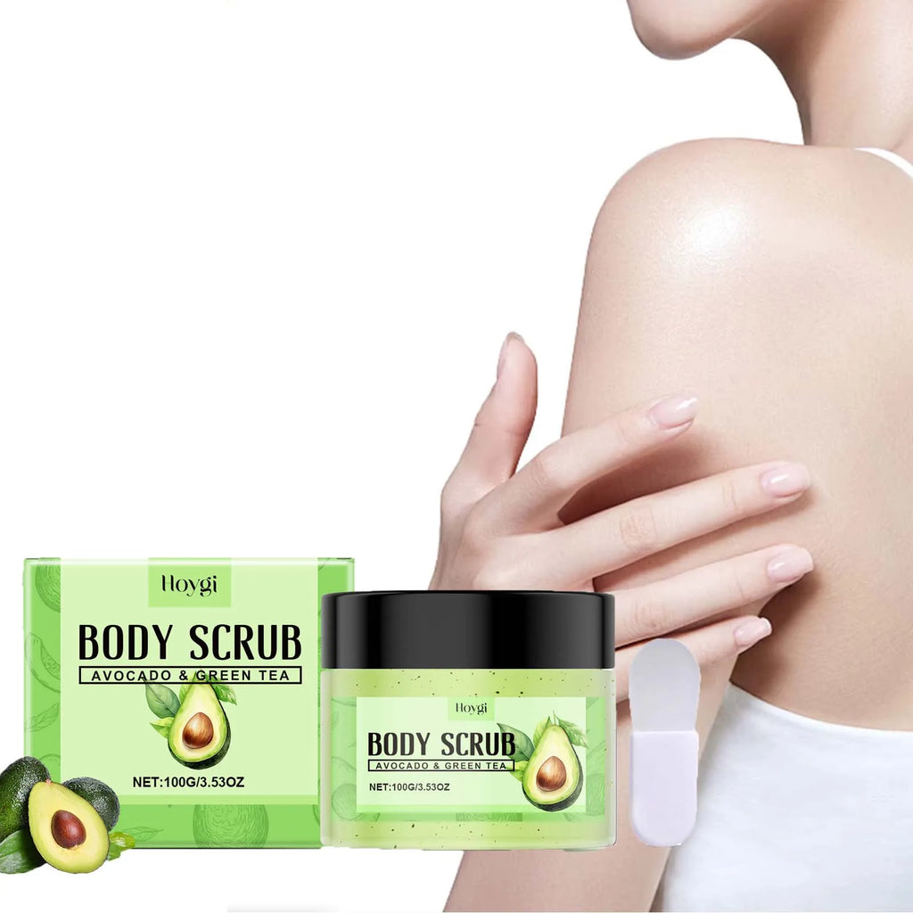 Hoygi Matcha Body Scrub – Exfoliate, Cleanse & Nourish Skin Body Scrub Zpaxo