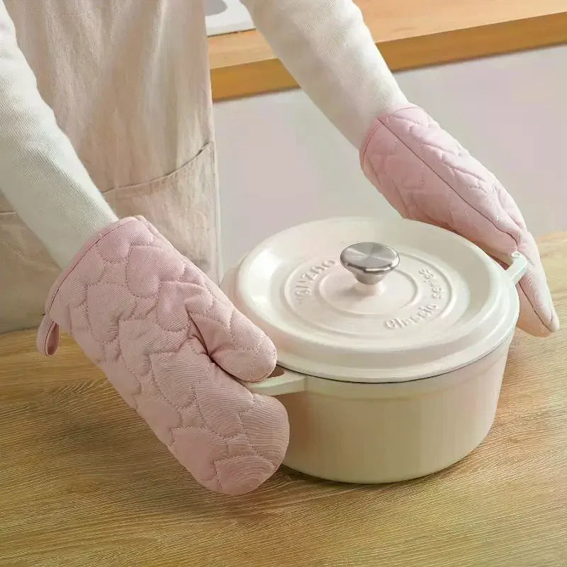 Kitchen Potholders Pad Stove Oven Gloves Mitts Heat Resistant Thermal Zpaxo