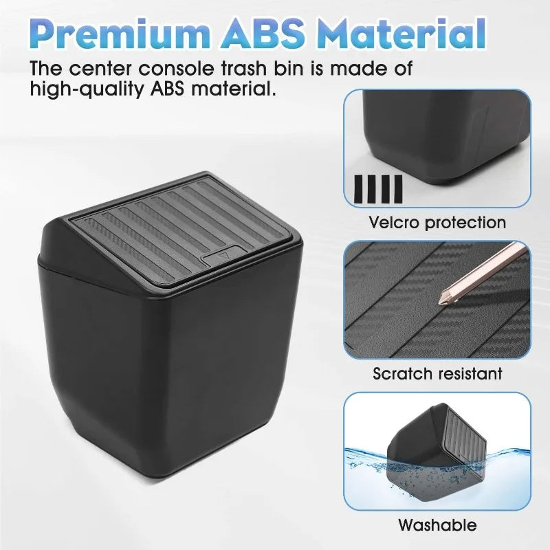Tesla Model Y Juniper 2025–2026 Rear Seat Trash Can & Storage