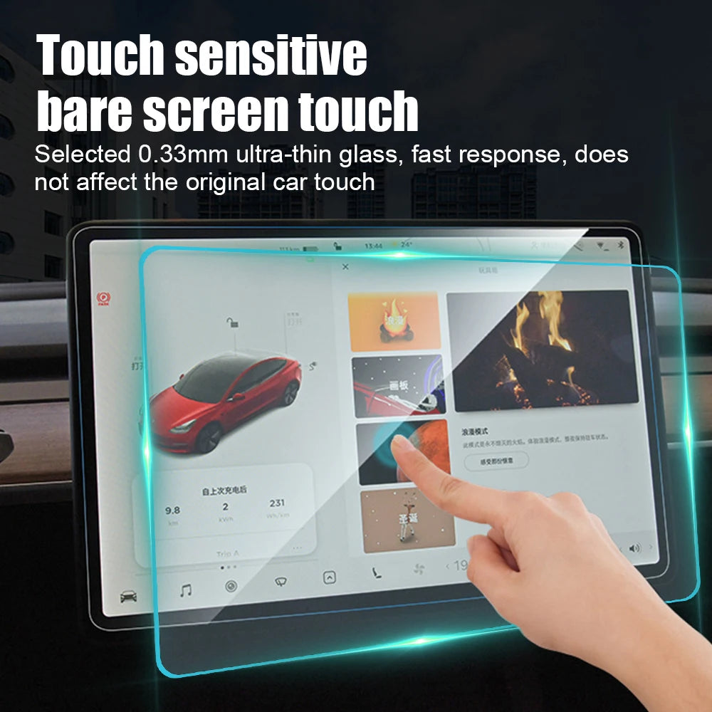 Center Control Matte HD Film Protection Anti Glare Anti-fingerprint