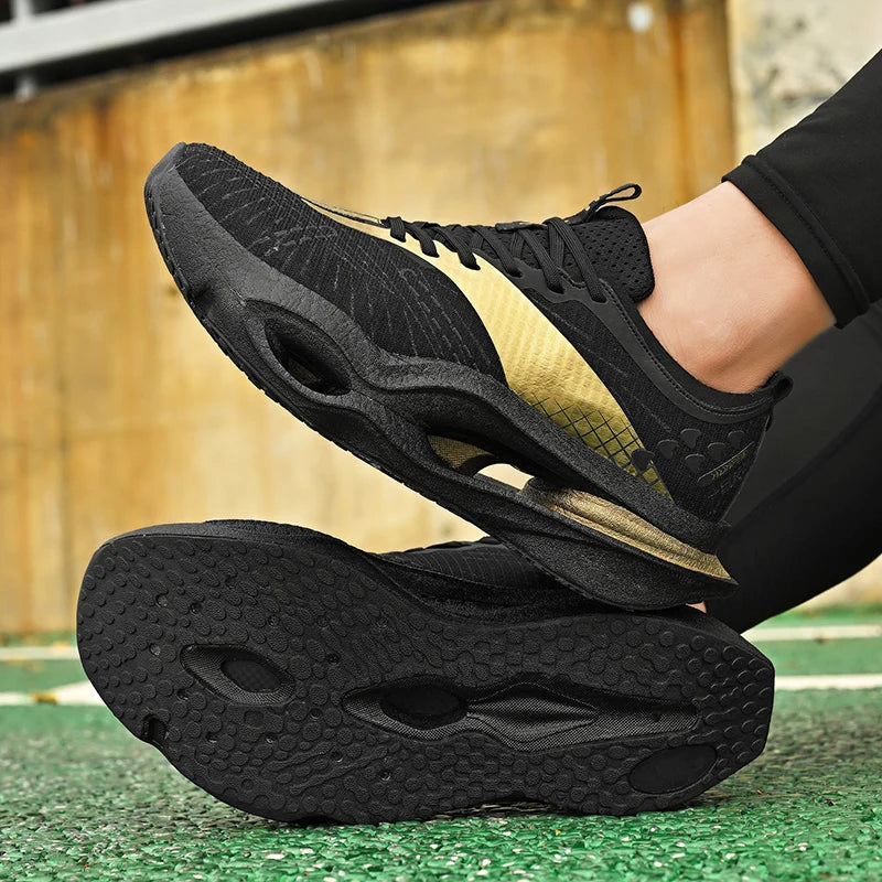 Men's Casual Sneakers Luxury Trainer Shoes Breathable Race Running