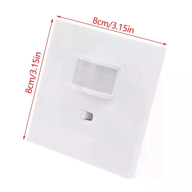 PIR Infrared Motion Sensor Switch Wall Mounted AC110240V LED Light Zpaxo