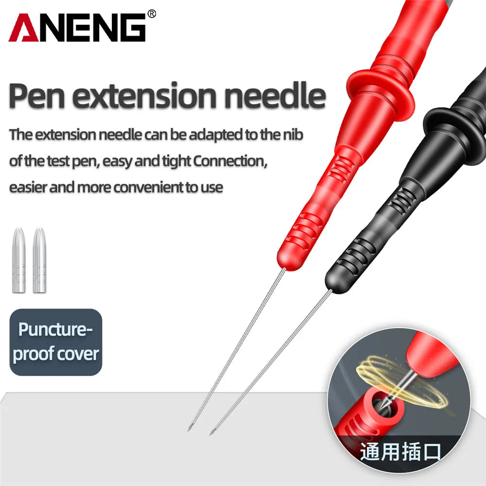 ANENG PT2003 1 Pair Universal Extention Piercing Needle Tip Probe