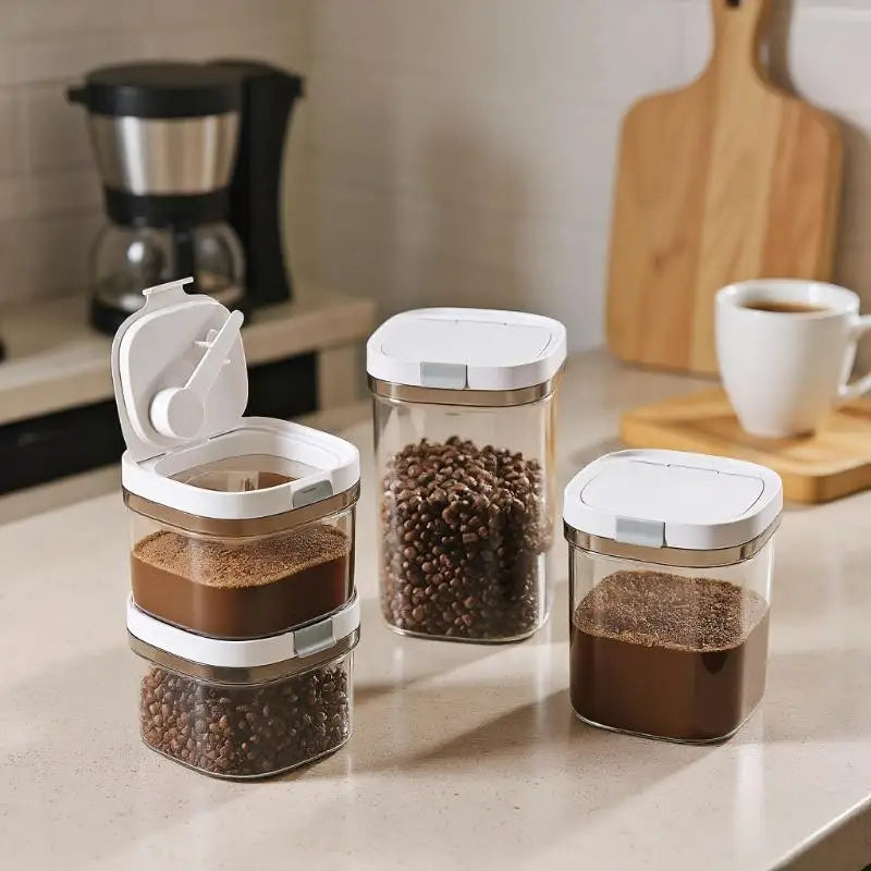 800 1300 Airtight Milk Powder Container Storage Box Food Spoon Zpaxo