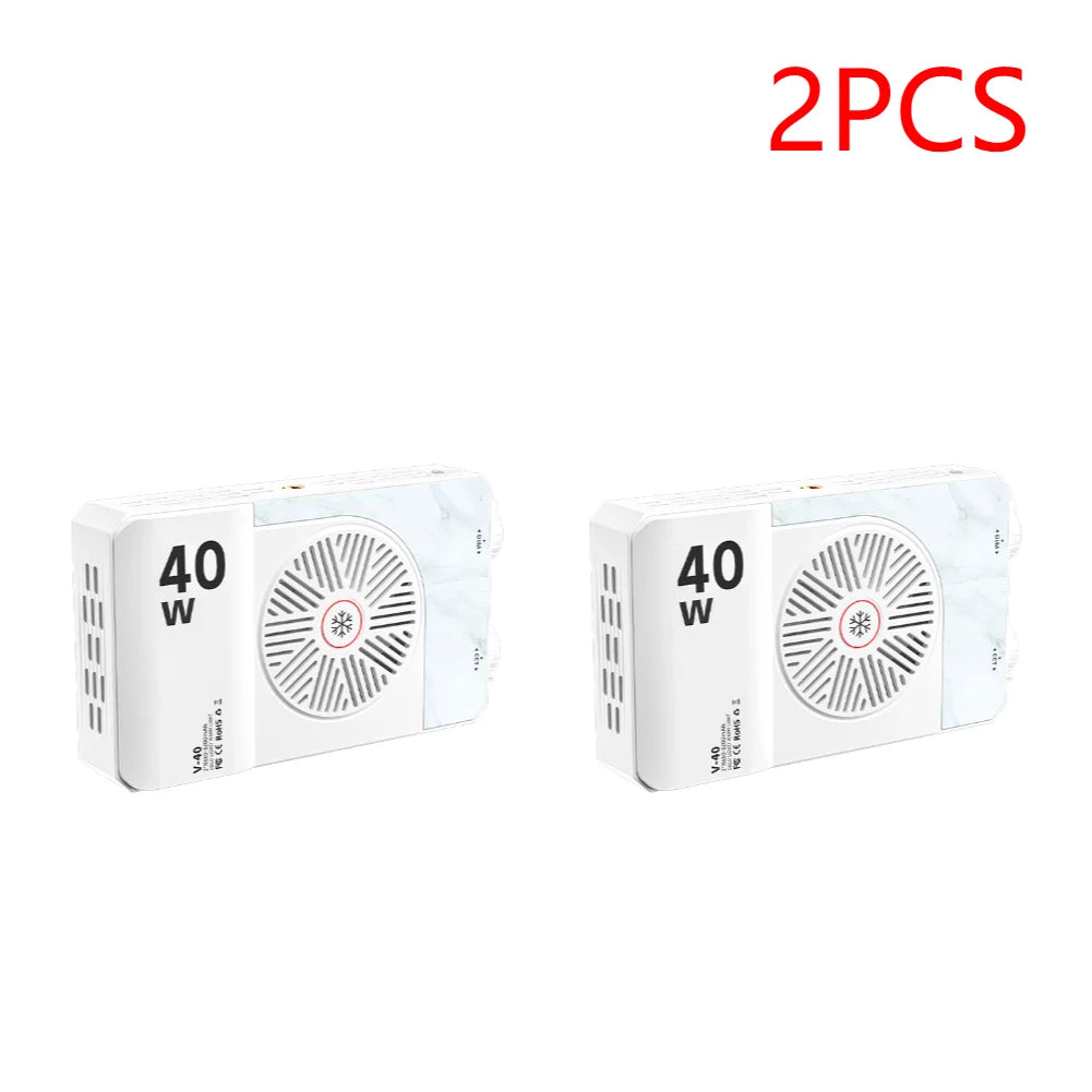 40W LED Camera Light 2800K-9000K Handheld Video Fill 4400mAh