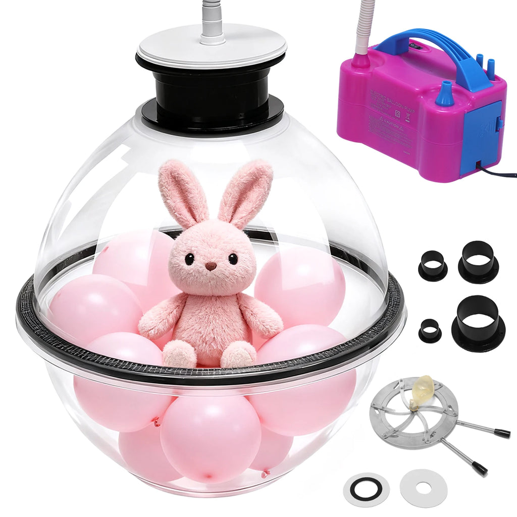 110V US Balloon Stuffing Machine Air Pump Expander Packing DIY