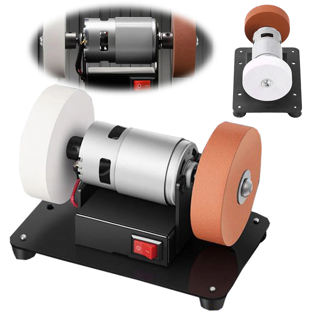 Multifunctional Grinding Polishing Machine 2 Wheels Electric Bench