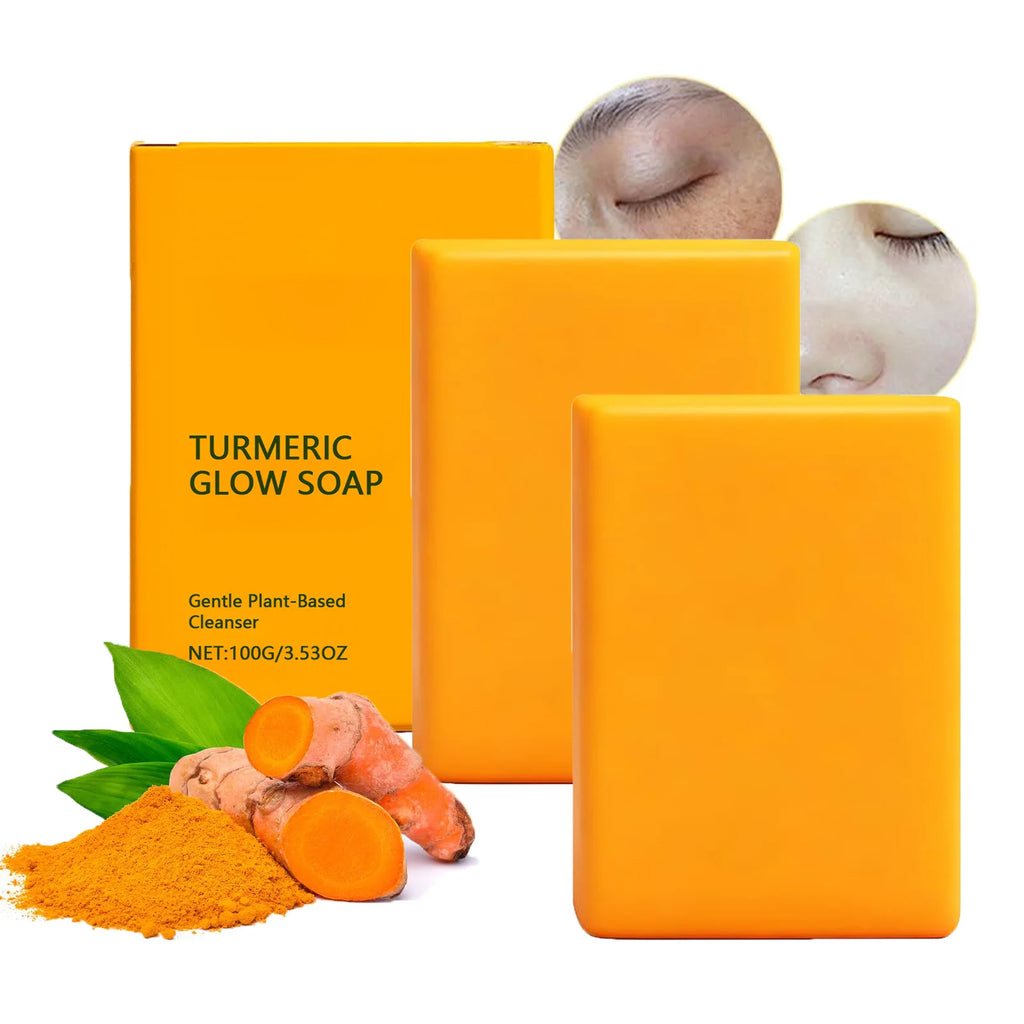 Turmeric Glow Soap – Dark Spot & Brightening Bar Brightening Bar Soap Zpaxo