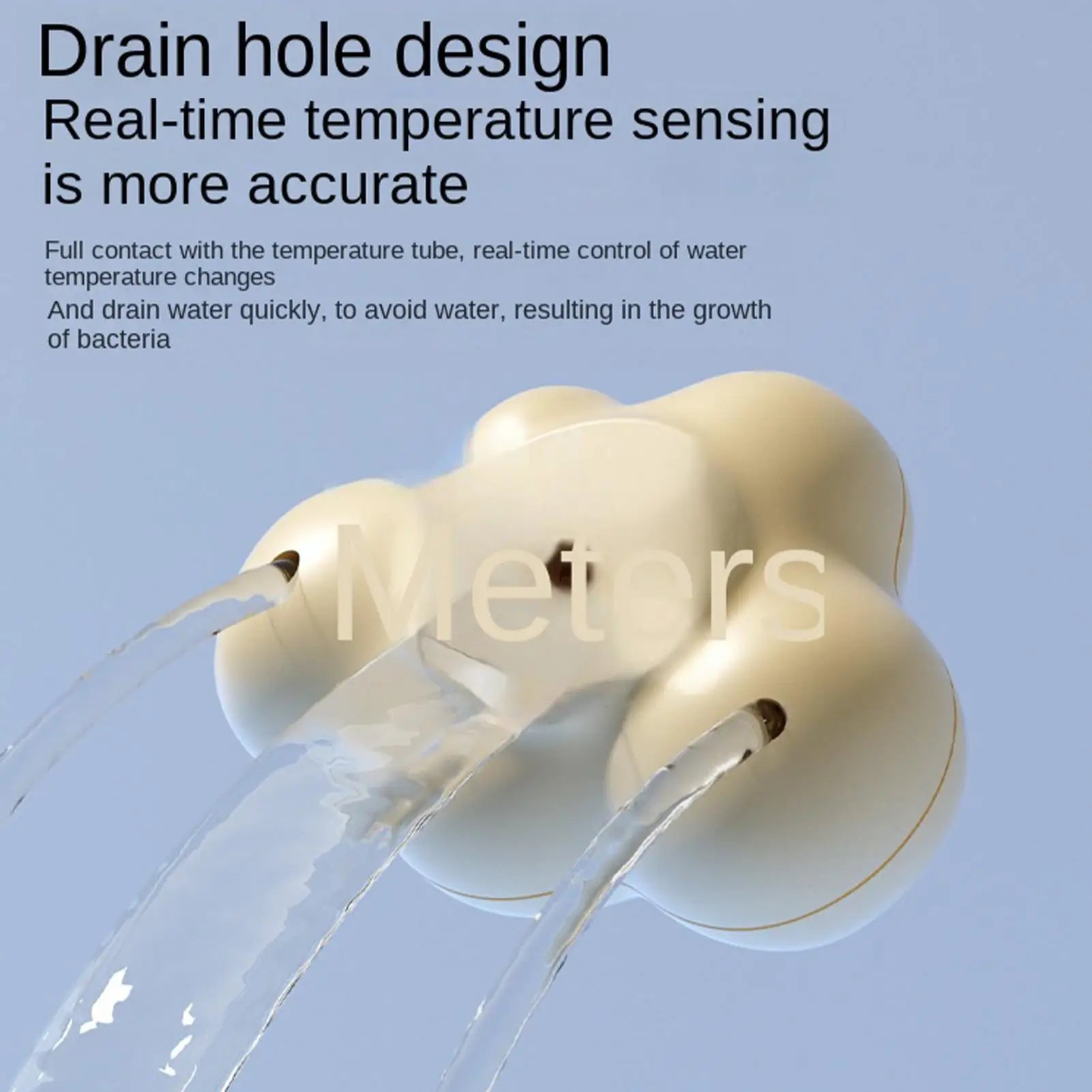 Baby Bath Thermometer Floating Water Cloud Shape Digital Temperature