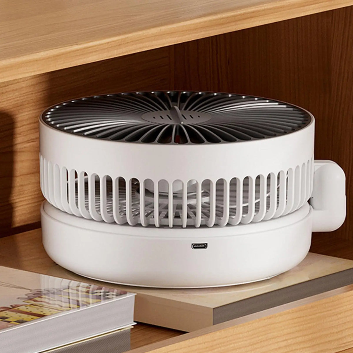 Air Circulator Fan DC Motor Desk 5-Speed 3D Oscillation Type-c Zpaxo