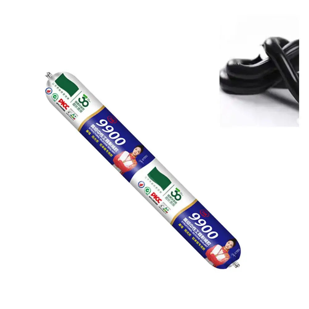 Silicone Waterproof Sealant for Walls, Tiles & Outdoor Use Silicone Sealant Zpaxo Black