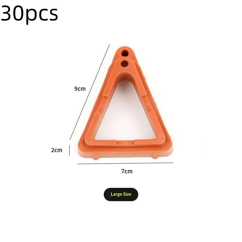 ▶10/30 Pcs Plant Pot Feet Flower Pot Risers Stand With Holes Drainage Saucer Pads Prevent Root Rot For Indoor Outdoor Plants Zpaxo L30PCS Brown
