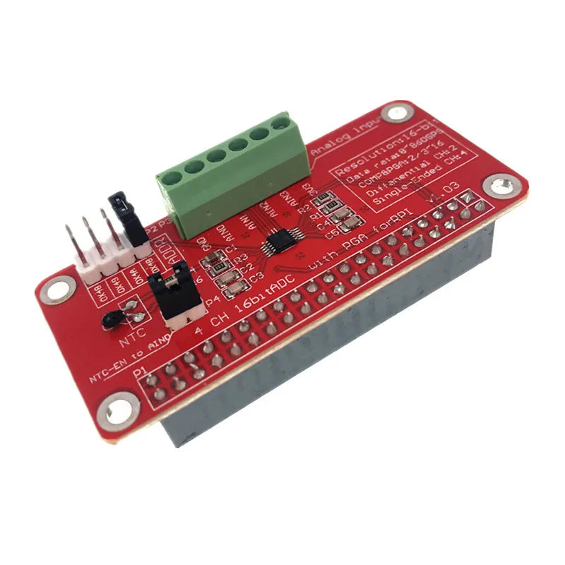 Compatible Raspberry Pi 3 2 B+ADS1115-ADC Module SUNLEPHANT Zpaxo