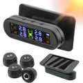 Tire Pressure Monitoring System Car Tyre Monitor Alarm 4 External