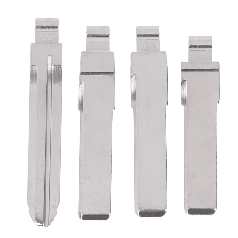 10-Pack Uncut Flip Key Blades #2 #31 #86 #89 – VW Audi Skoda
