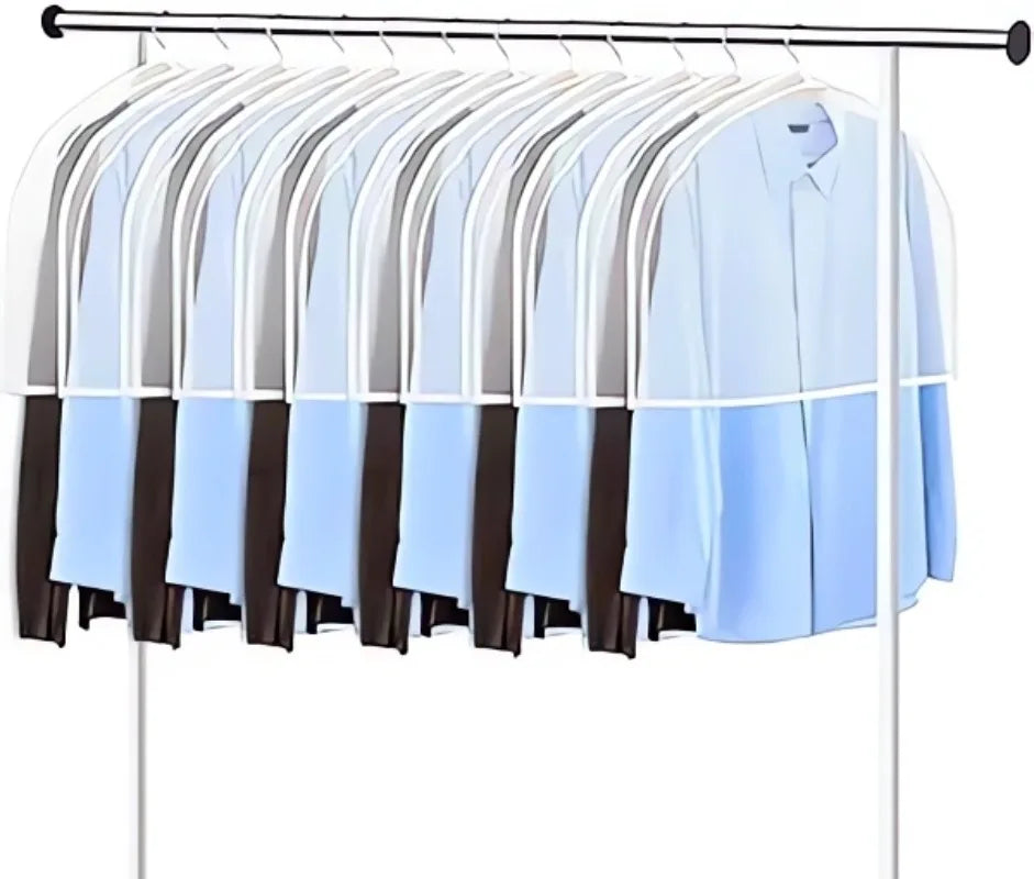 Translucent Shoulder Covers Garment Clothes Dust Cover Hanger Bags