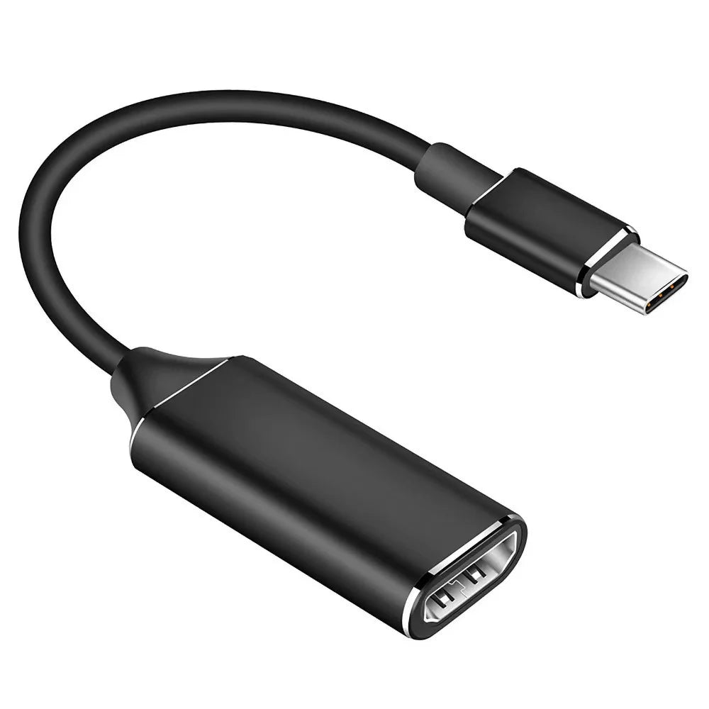 C HDMI Adapter Male Female Converter Cable 4K USB HDTV Laptop Flat Zpaxo
