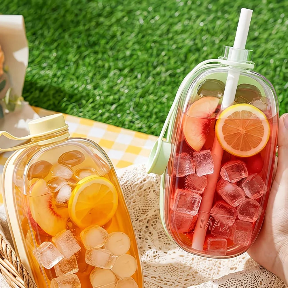 Transparent Ice Machine Bottle Contactless Pressure Kettle Suppressor Zpaxo