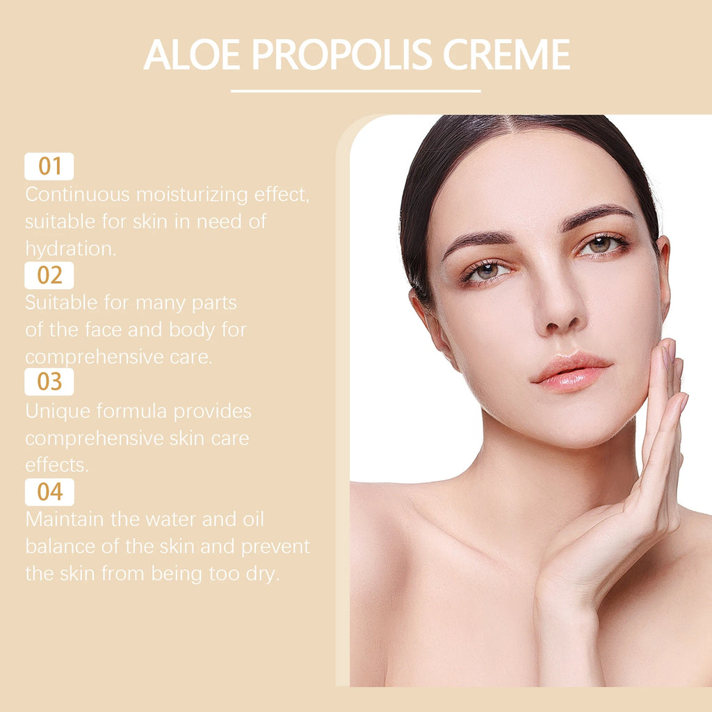 Aloe Propolis Moisturizing Cream – Anti-Aging Face & Body Face & Body Cream Zpaxo