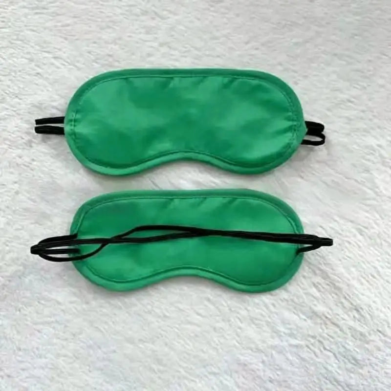 Multicolor Silky Sleep Eye Mask Light Blocking Soft Elastic Strap Zpaxo one size L