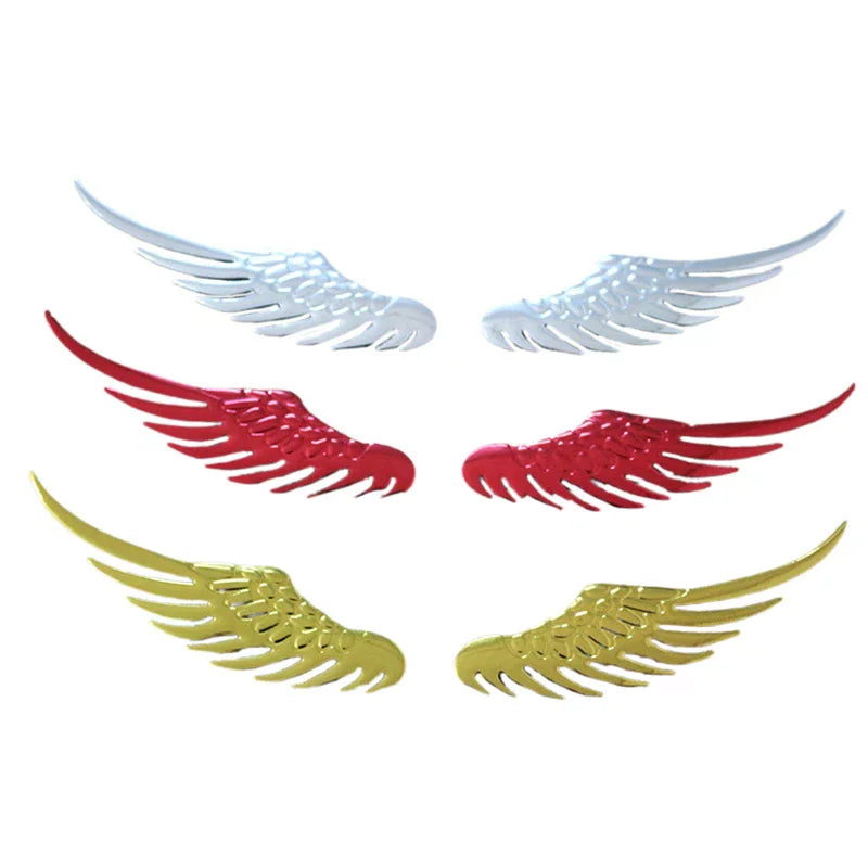 3D Eagle Angel Wings Car & Motorcycle Stickers – 1 Pair