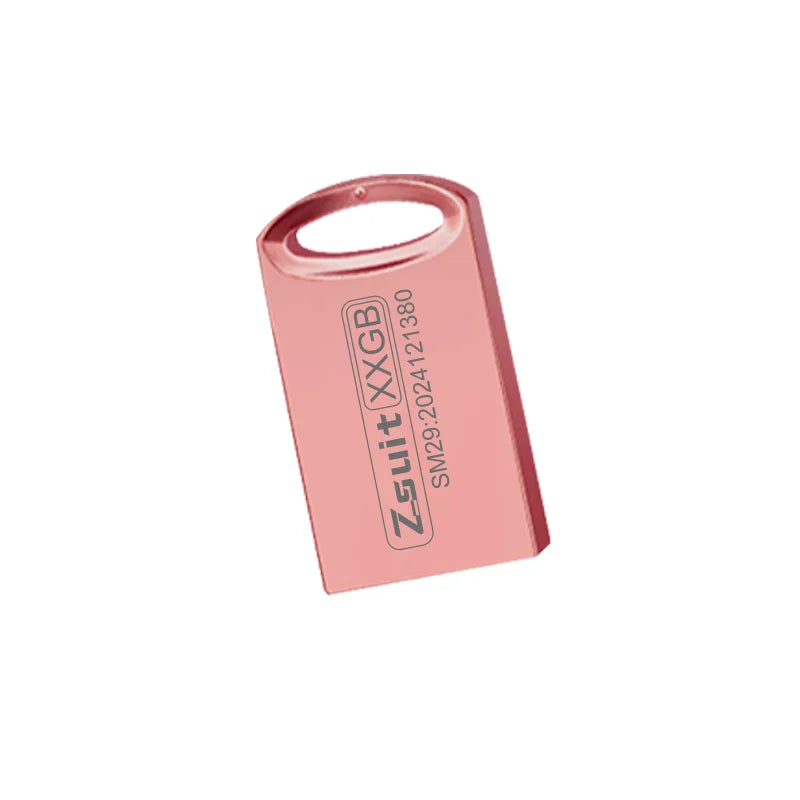 Zsuit 10pcs USB Flash Drive With Metal Gift Box 64GB Pendrive Flash Disk 128G Usb 3.0 Memory Stick USB 2.0 Free Logo Mini U Disk Zpaxo