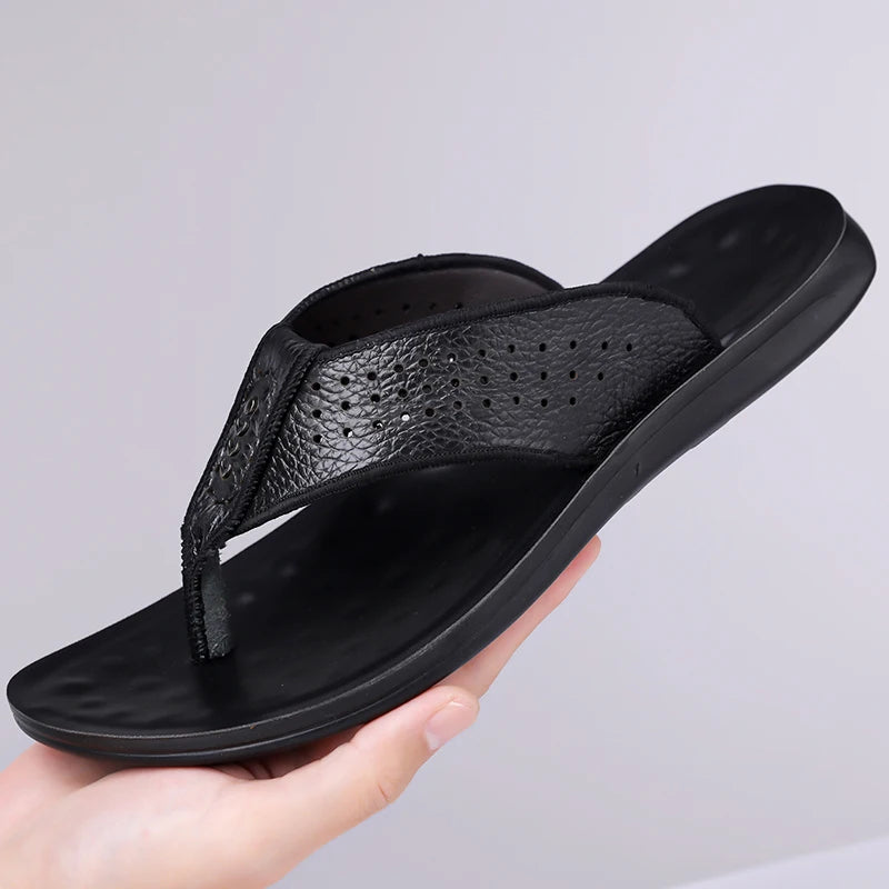 Men's Slippers Comfortable Lightweight Soft Sole Casual Slides Indoor