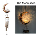 Solar Lights Outdoor Garden Decoration Hanging Aeolian Bells Zpaxo Moon China Mainland