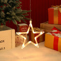 Christmas Snowflake LED Window Light with Suction Cup | Xmas Decor Christmas Window Light Zpaxo Style1