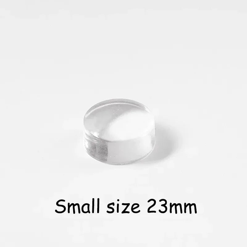 Nail Stamping Jelly Silicone Printing Polish French Tip Stamp Zpaxo 2.3cm Silicone tip