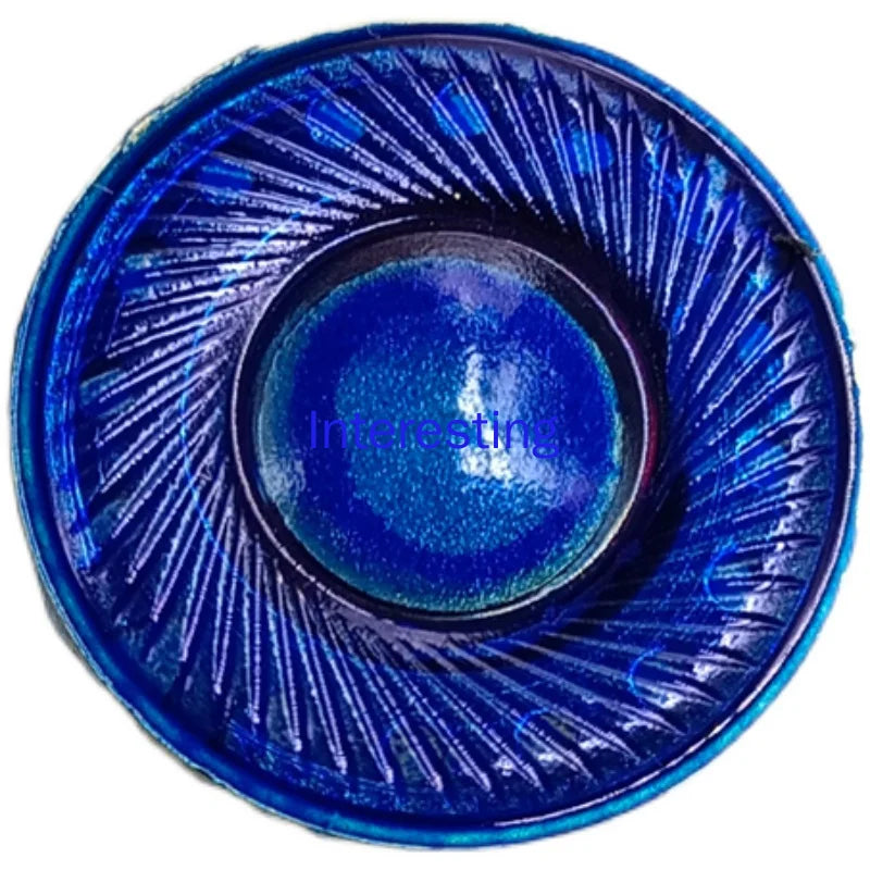 Unit Flat Head Headphone Speaker PET Blue Diamond Diaphragm Carbon Zpaxo