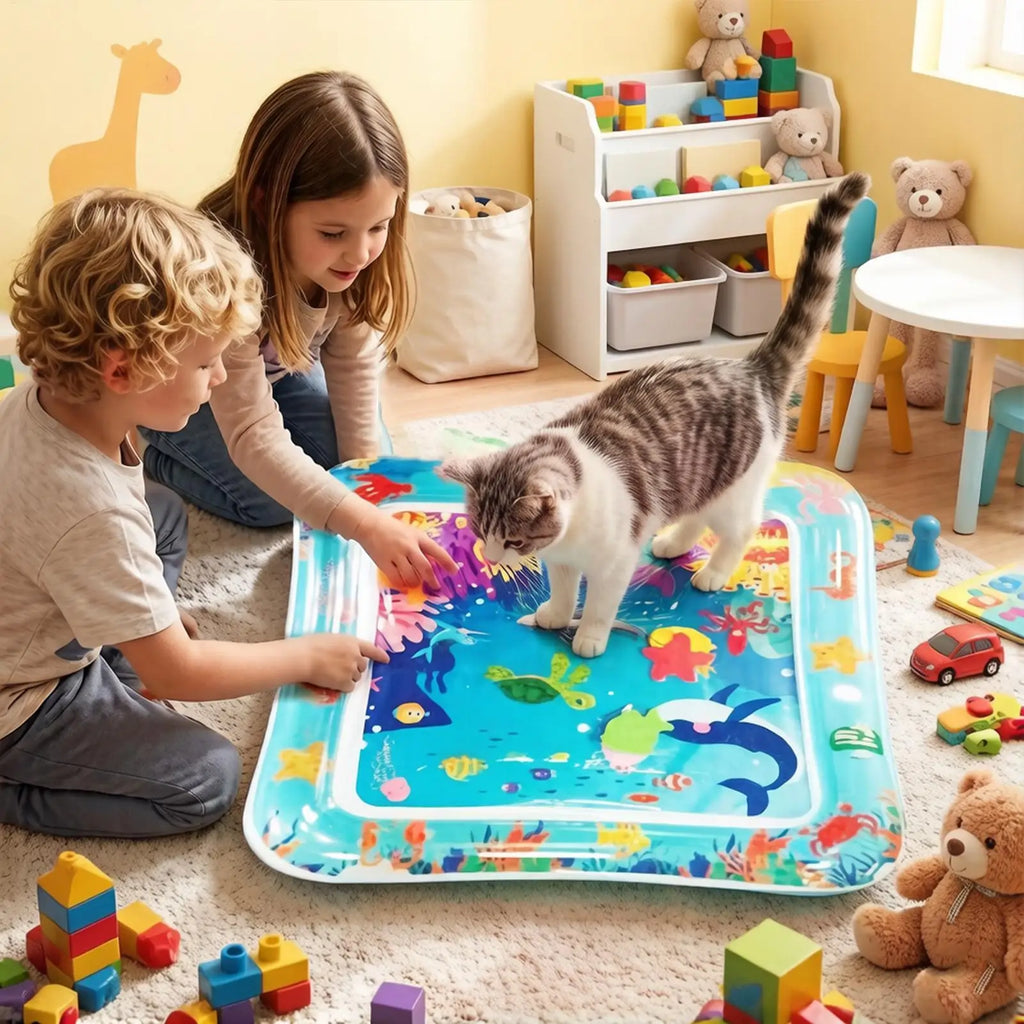 Pet Cool Play Mat Inflatable Water Cushion PVC Heat Dissipation Pad