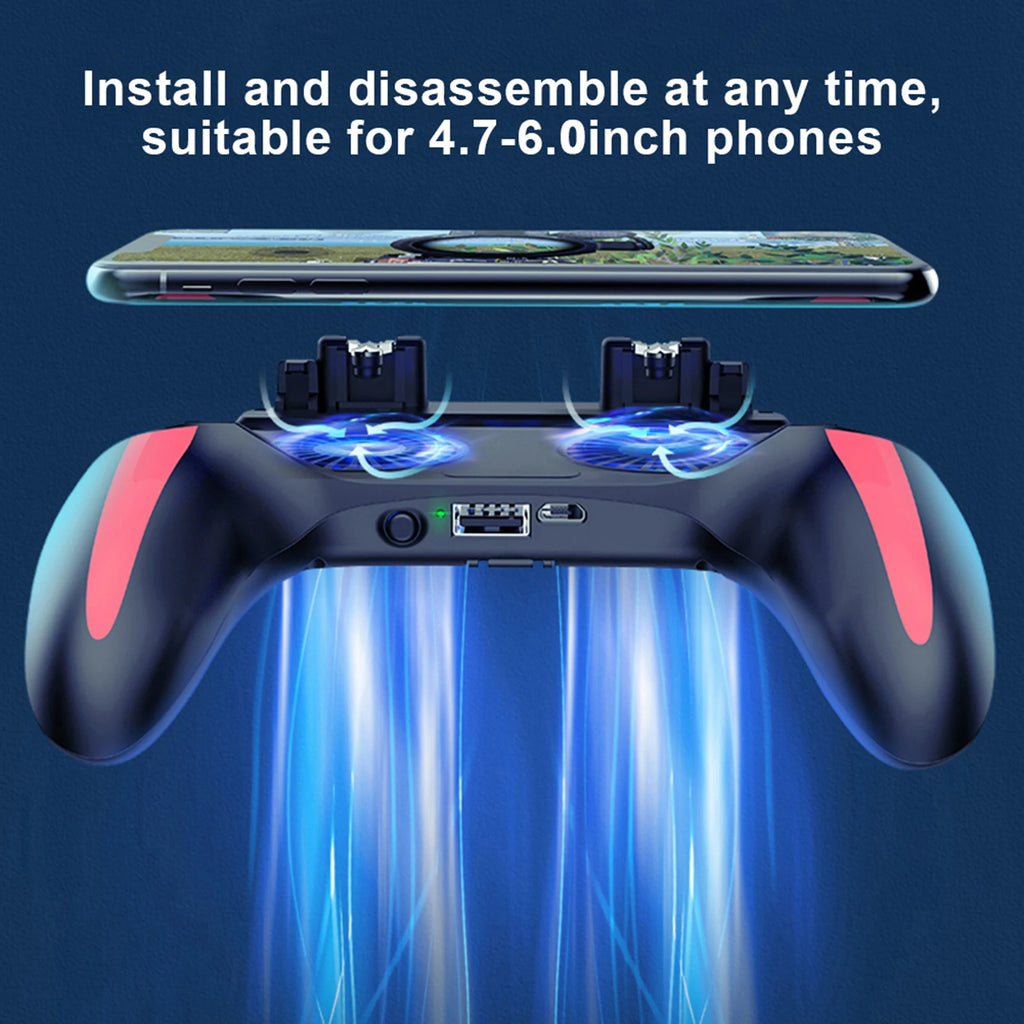 Cooling Fans Mobile Phone Game Controller Gamepad 2500mAh 5000mAh