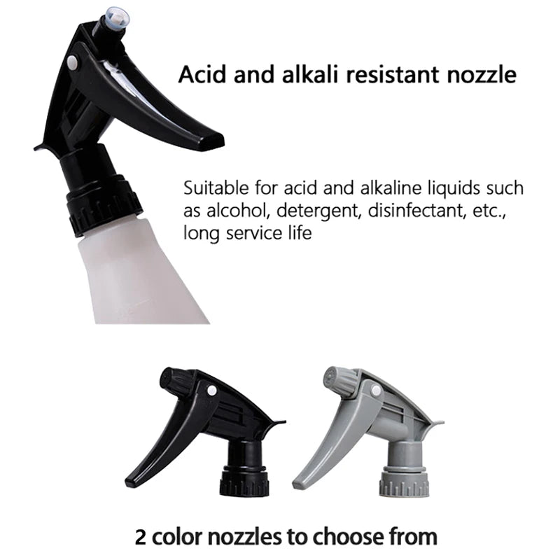 Adjustable Trigger Sprayer Heavy Duty Head Acid Alkali Resistant Auto