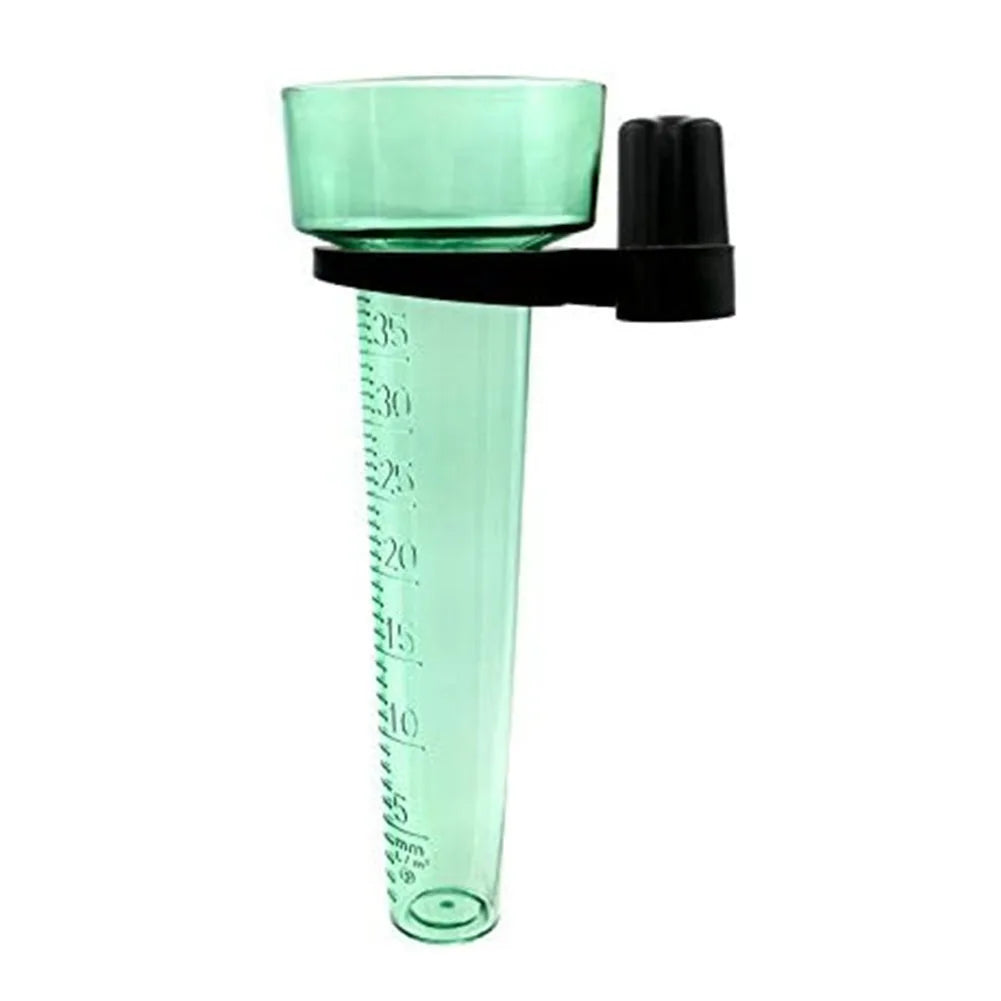 35mm Rain Gauge Rainwater Meter Polystyrene Water Rain Measurement Tool Outdoor Garden Ground Rainfall Guage Zpaxo Default Title