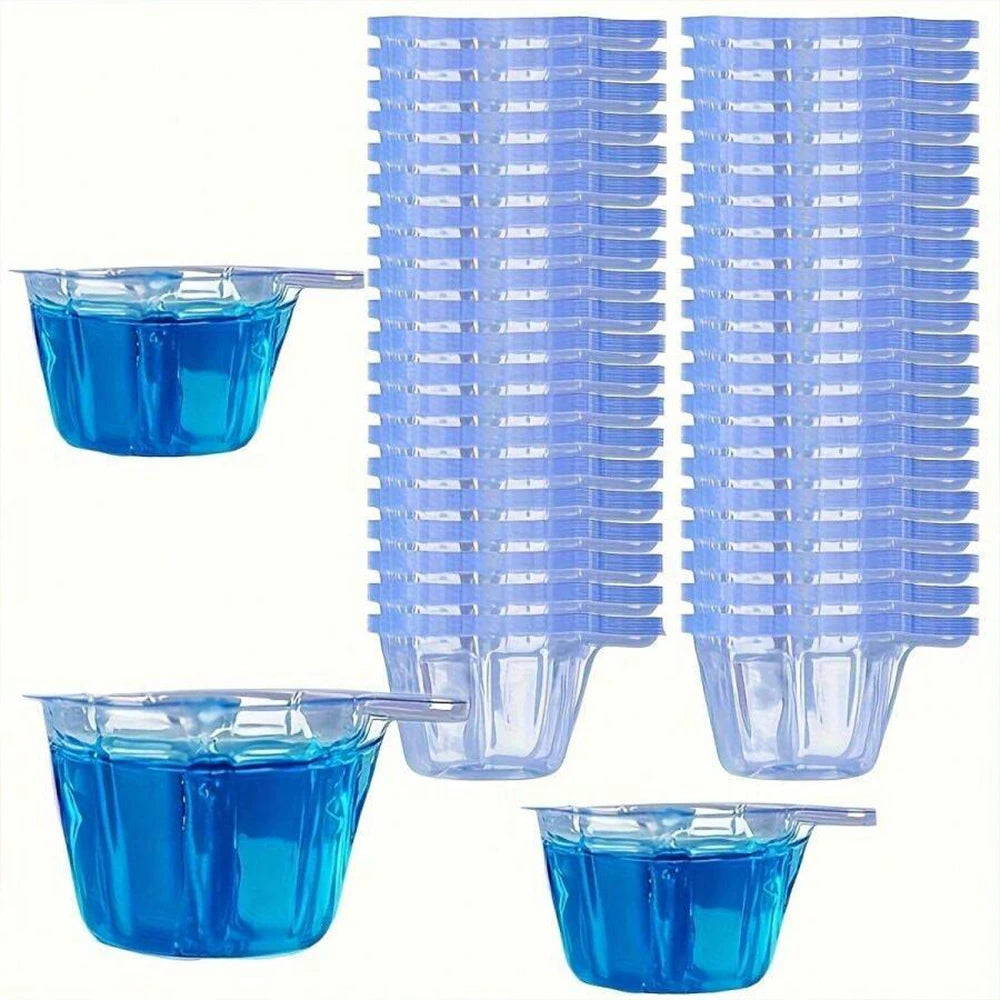50/100Pcs 40ML Disposable Cups Dispenser Plastic Cup for DIY Epoxy Resin Jewelry Making Accessories Zpaxo