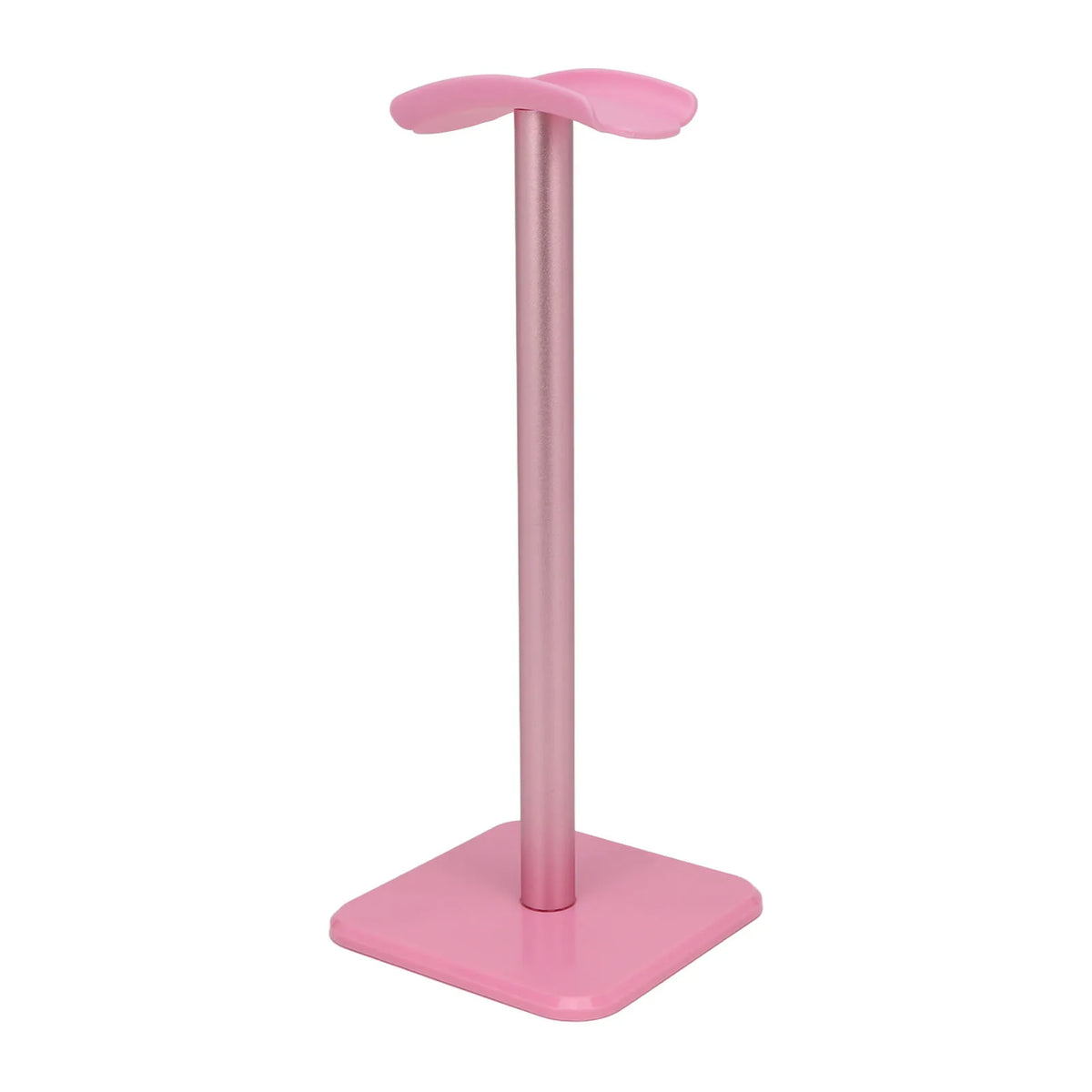 Headphone Stand Rounded Corner Anti Slip Base TPU Tray Sturdy Metal Zpaxo Pink